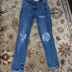 Distressed denim size 00